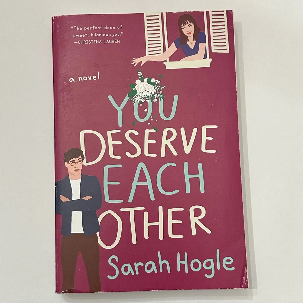 You Deserve Each Other by Sarah Hogle Paperback Book Romance